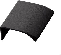 Uchwyt meblowy krawędziowy Edge Straight 40 Aluminiowy Czarny