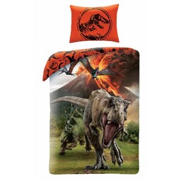 Halantex Pościel bawełniana 160x200 Park Jurajski Jurassic World