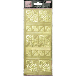 Naklejki Anita, złoty, jeden rozmiar