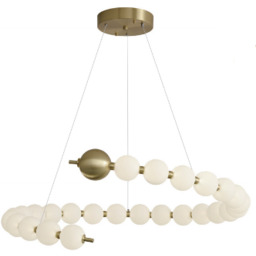 Perla - lampa wisząca 60 cm okrągły LED