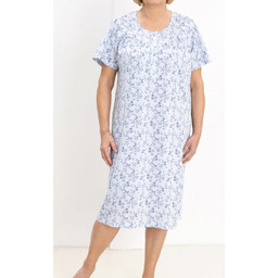 Koszula nocna Regina 018 niebieska 2-3XL