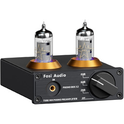 Fosi Audio Box X2 - Przedwzmacniacz, przedwzmacniacz gramofonowy