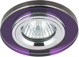 Candellux SS-15 CH/PU 2250123 oprawa do wbudowania stropowa