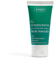 ZIAJA Manuka Krem mikrozłuszczający z kwasem migdałowym