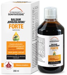 Boni Fratres Pharmaceutical Produkty Bonifraterskie Balsam Jerozolimski Forte