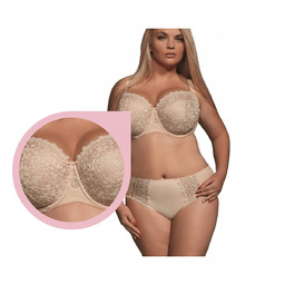 Biustonosz KrisLine Betty Soft Full Cup beż -