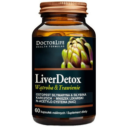 Doctor Life Liver Support, 60 kapsułek