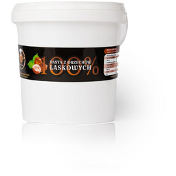 Pasta z orzechów laskowych 100 % 4kg
