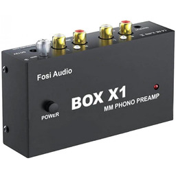 Fosi Audio Box X1 - Przedwzmacniacz gramofonowy