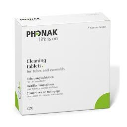 Tabletki PHONAK do czyszczenia wkładek usznych 20szt
