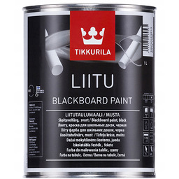 Tikkurila Liitu czarna farba tablicowa 1L