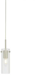 Markslojd Szklana lampa zwisowa Tibia 109013 tubka żebrowana
