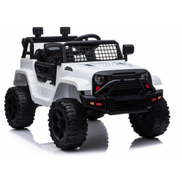 Auto terenowe na akumulator BDM0922 białe 4x4 pilot