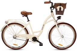 Goetze, Rower Miejski Style 26'' 1 Bieg Kremowo