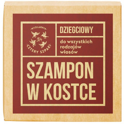 MYDLARNIA CZTERY SZPAKI Szampon w kostce dziegciowy 75g