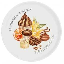 LA PORCELLANA BIANCA GOLOSERIE Patera okrągła 16 cm