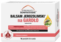 Boni Fratres Pharmaceutical Produkty Bonifraterskie Balsam Jerozolimski