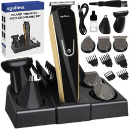Maszynka do Strzyżenia Włosów Trymer Brody Zestaw x10