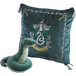 The Noble Collection Slytherin House Mascot & Cushion