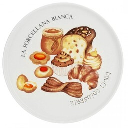 LA PORCELLANA BIANCA GOLOSERIE Patera okrągła 26 cm