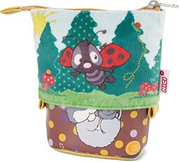 NICI Piórnik Leśni Przyjaciele 14x19x6cm GREEN