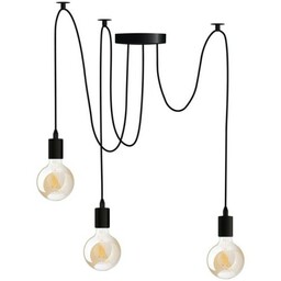 Lampa wisząca pająk ARANE 3 ramienna E27