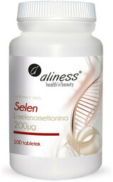 ALINESS Selen L-Selenometionina 200ug 100tabs