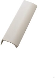 Uchwyt meblowy krawędziowy Edge Straight 40 Aluminiowy Biały