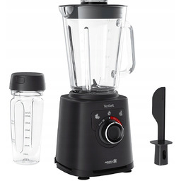 Blender Kielichowy Tefal 1200W Duży Szklany Dzbanek 2L