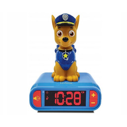 Lexibook Psi Patrol Chase 3D Budzik Zegar