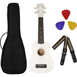 MUSICMATE Ukulele U-04 WhiteHarmony Biały