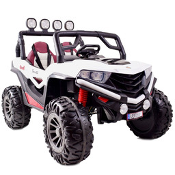 Auto terenowe na akumulator CL908 4x4 białe