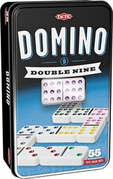 Domino dziewiatkowe (w puszce z oknem)