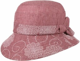 Kapelusz Damski Veronika Cloche by Lipodo, bordowy, cm