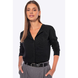 Kardigan damski klasyczny czarny