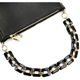 Gregorio damski pasek do torebki ozdobny tworzywo ABS