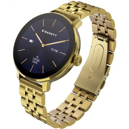 Garett Smartwatch Muse stalowy złoty - Zestaw