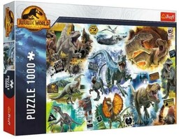 Trefl Puzzle 1000 Na tropie dinozaurów TREFL