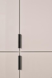 Uchwyt meblowy krawędziowy Edge Straight 40 Aluminiowy Szary