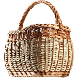 Kosz wiklinowy na zakupy Anfo 41 x 26