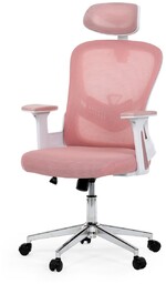 Krzesło biurowe Autronic KA-K2031 PINK, różowy