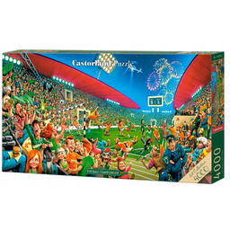 Puzzle 4000 elementów. Art Collection. Mistrzostwa w piłce