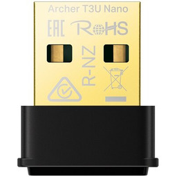 TP-LINK Karta sieciowa Archer T3U Nano USB-A, Zewnętrzna,