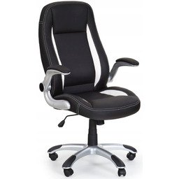 Czarny Fotel Gabinetowy Saturn Halmar Wygoda Nowoczesny Design