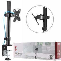 Hama regulowany uchwyt do monitora 13'' - 32''