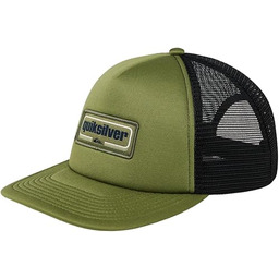 Quiksilver Męska czapka Slab Drifter Green One Size