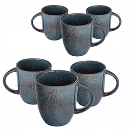 Zestaw kubków 6 szt Sosnowy Las kubki