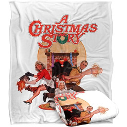 A CHRISTMAS STORY Silky Touch super miękki koc