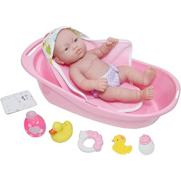 JC Toys - La Newborn 10-częściowy zestaw upominkowy