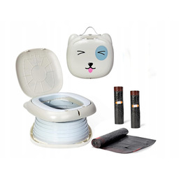 Nocnik składany podróżny dla małych dzieci pokrowiec